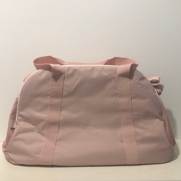 Reebok Axle Tote Bag 14” x 22” x 7” Water Resistant Multipocket Straps Pale Pink - Picture 6 of 14